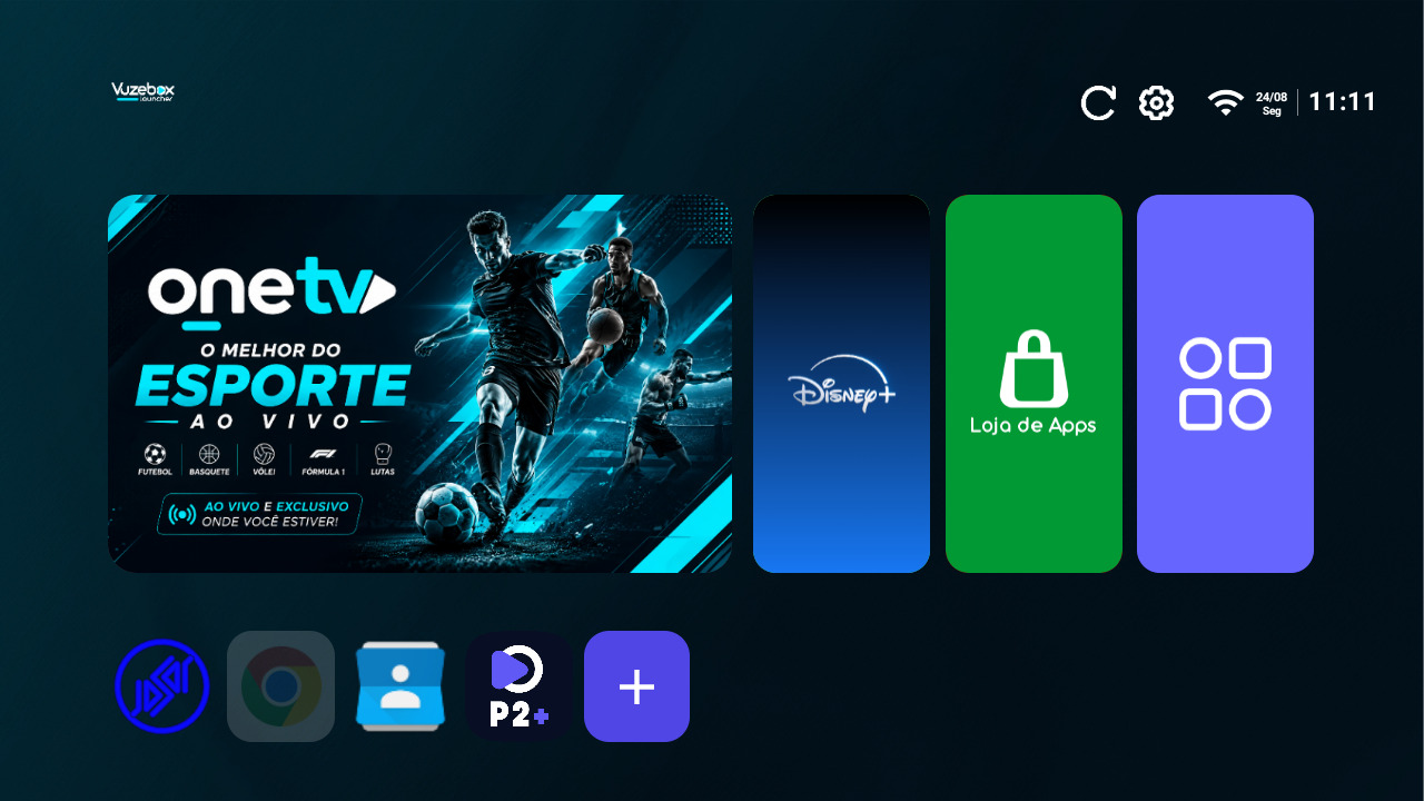 VuzeBox 3 Botões