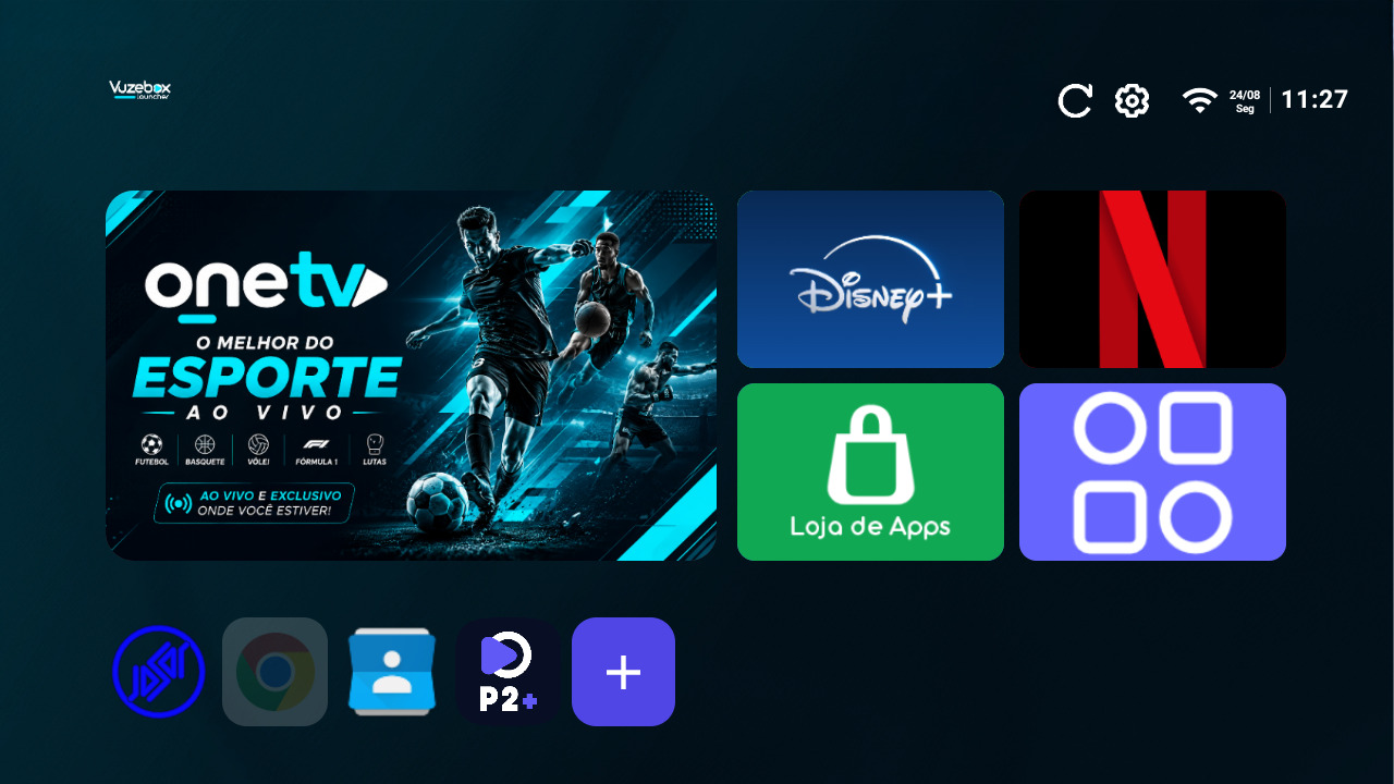 VuzeBox 2 Botões
